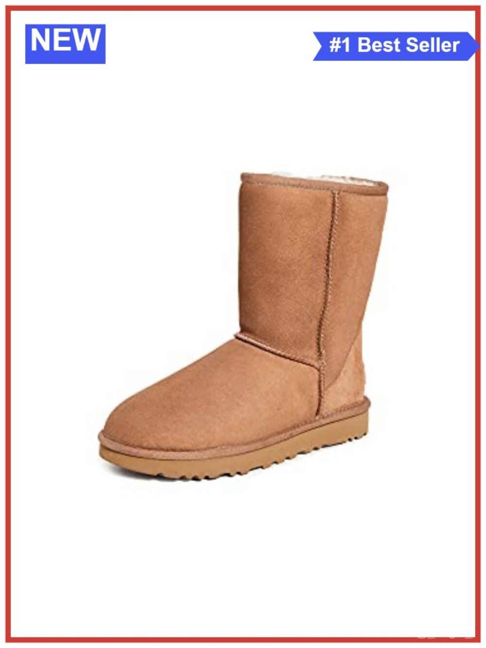 UGG Classic Short II Shearling Boot Mid-Calf Water Resistant